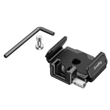 SmallRig 3272B - mocowanie, uchwyt do dysków SSD Samsung T5/T7/T7 Shield/T9 do wybranych klatek do Blackmagic Design Cinema Camera 6K - zawartość zestawu
